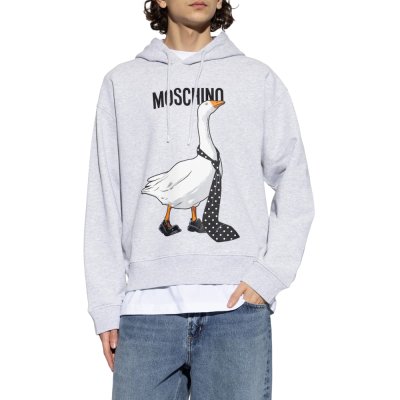THE GOOSE-PRINT HOODIE